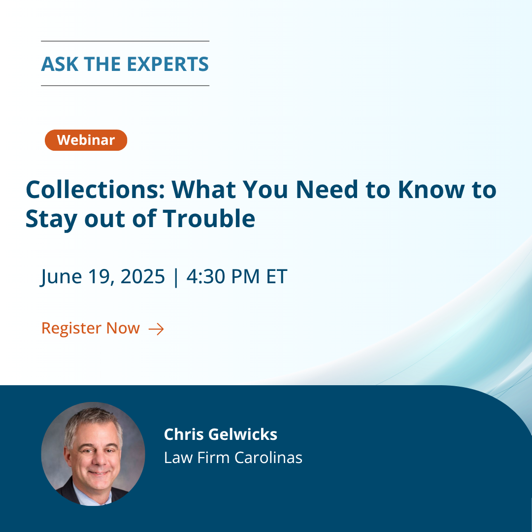 Collections: What You Need to Know to Stay out of Trouble